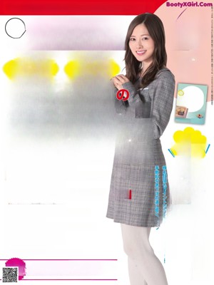 A magazine page with a bunch of girls in it.